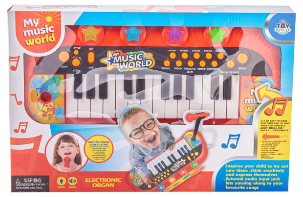 

Игрушка музыкальная Toy Mingye Синтезатор, 38 см