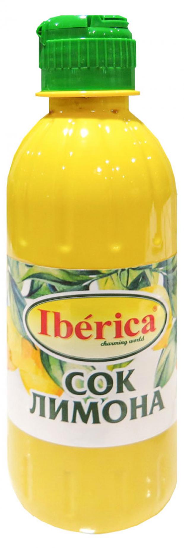 

Сок лимона Iberica 100% прямого отжима, 250 мл