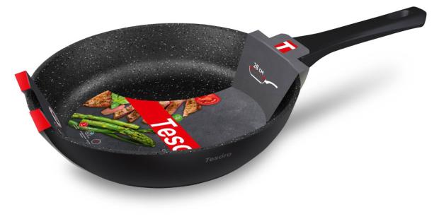 

Сковорода Нева Металл Посуда Tesoro Black, 28 см