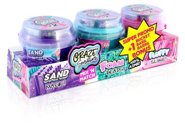 

Набор слаймов CANAL TOYS Mix&Match невероятные эффекты